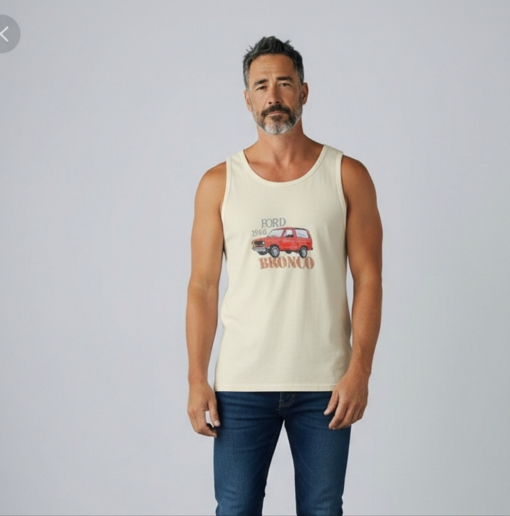 NWT - Men's Large - 1967 Ford Bronx Tank.​​​​​
